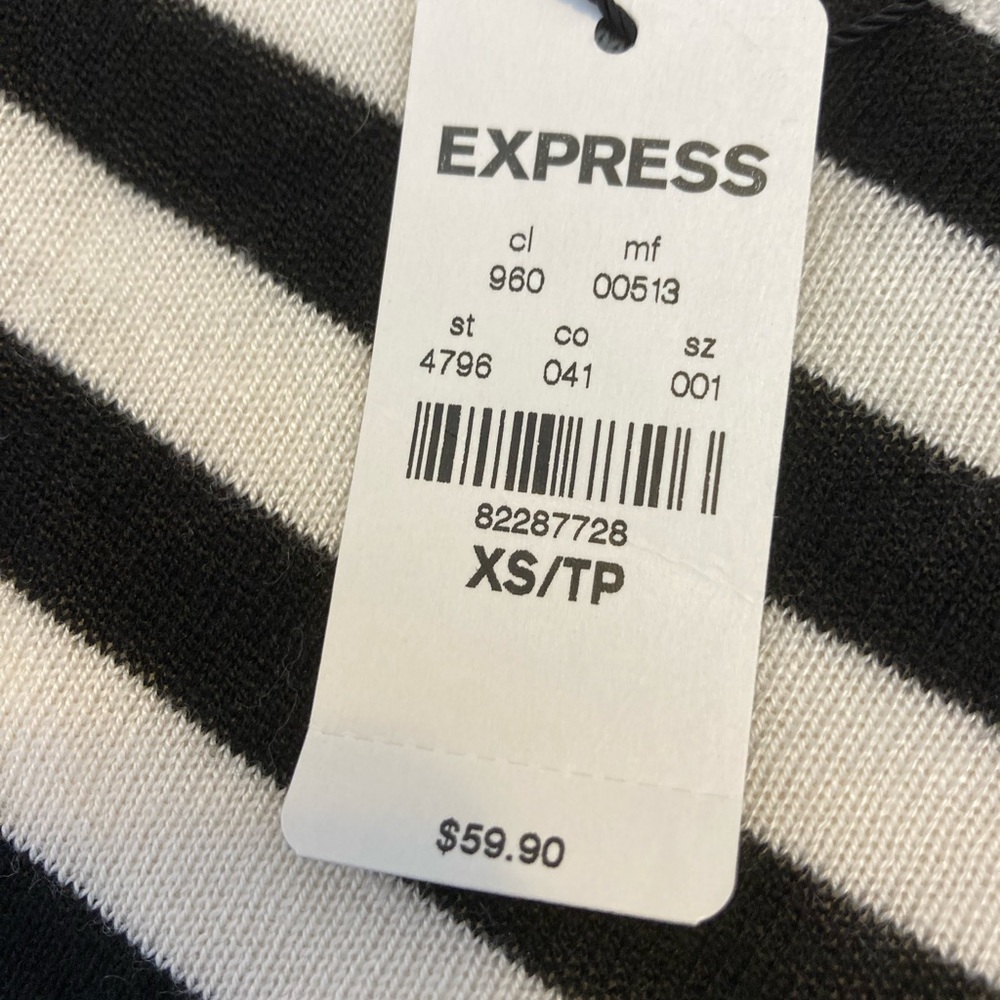 Express women’s long sleeve sweater Sz XS, NWT - Picture 7 of 11